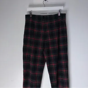 Pendleton Wool Plaid‎ Straight Leg Pants Size 12 Made In The USA thumbnail 5