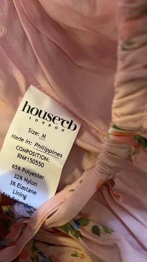 House Of CB Henrietta Shirred Bralette Top Size M thumbnail 7