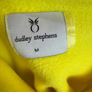 Dudley‎ Stephens Baldwin Mock Neck Turtleneck Sweatshirt Sunshine Yellow Medium thumbnail 5