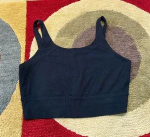 Nike Jordan Dri Fit Yoga Luxe Sports Bra Black Un-Padded Women’s Size Small thumbnail 1
