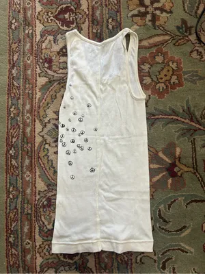 Juicy Couture Pam & Gela Peace Yoga Sleeveless Tank Top Women's Petite Small thumbnail 8