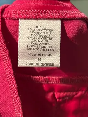 New York & Company Hot Pink Tie Waist Cropped Pants Size Medium thumbnail 8