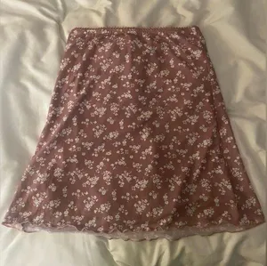 Princess Polly Pink Floral Mini Skirt thumbnail 1