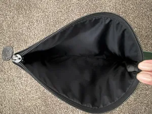 Starbucks Black Pouch with Green Logo Strap and White Lettering thumbnail 4