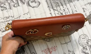 Coach Signature Canvas Crossbody Bag with Chain Strap thumbnail 3