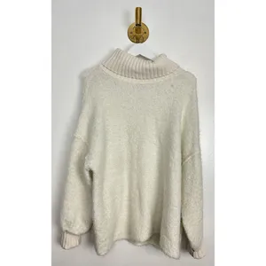 FREE PEOPLE Milo Tunic Sweater in Evening Cream Size X-Small thumbnail 5