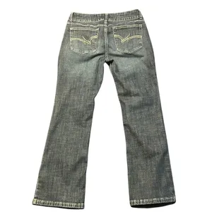 Wrangler Bootcut Jeans Womens 7x30 Dark Wash Stretch Denim 1009MWZDO thumbnail 9
