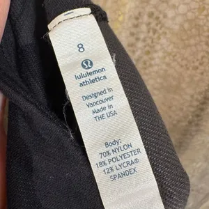 Lululemon Athletica‎ City Skirt Savasana Camo Black Gray Soot 8 thumbnail 3