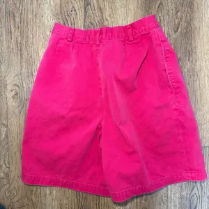 VTG 90s Ralph Lauren Womens Pleated Chino Shorts Red‎ High Rise Cotton Size 2 thumbnail 9