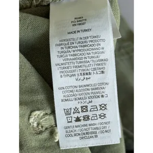 Boden Cargo Trousers Pants Size 10‎ Olive Green Patch Pockets High Waist thumbnail 5