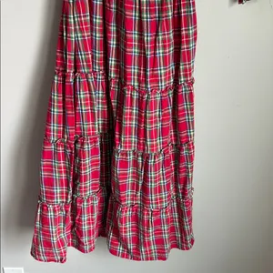 Hill House Red Tartan Nesli Nap Dress XS thumbnail 6