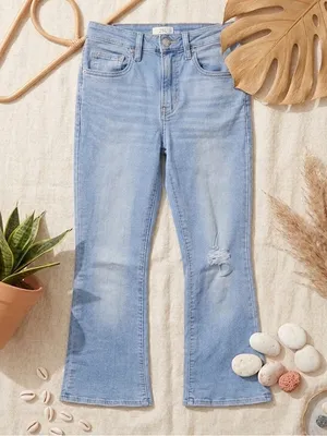 LEVI’S Women’s 725 High Rise Bootcut Jeans - Light Wash Stretch Denim thumbnail 2
