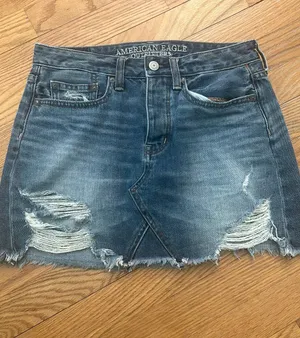 American Eagle Jean Skirt thumbnail 1