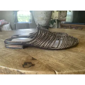 Cecelia Women's Bronze Sunset Gloria Metallic Slide Sandal Shoe Sz US 8 B thumbnail 2