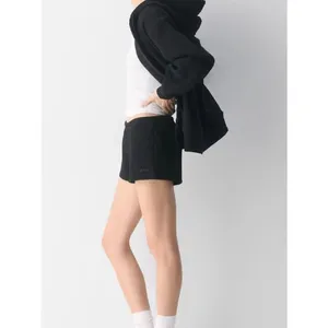 Aritzia Sweatfleece Cozy Fleece Black Shorts Women’s XL thumbnail 2