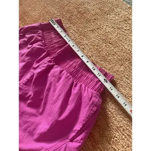 All In Motion Pink High Waist Lined Active Shorts Women’s S Zip Pocket thumbnail 5