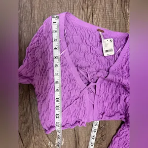 Free‎ People Scrunchy Shrug size small NWT thumbnail 6