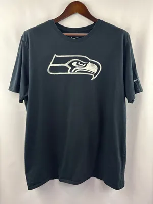 Women’s Nike XXL Black Seahawks Short Sleeve Shirt thumbnail 1