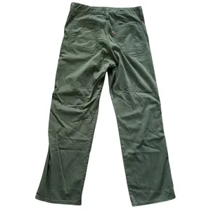 Levi's Women's Utility‎ Pants Sz 29X29 Green Stretch thumbnail 7