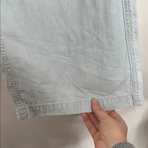 GAP 1969 Boyfriend Flare Low Rise Light Blue Denim Japanese Jeans sz Junior 1 thumbnail 7