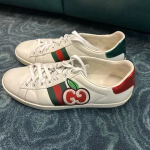 Gucci White Sneakers with Red and Green Stripes size EU 42 (USA 10 thumbnail 4