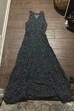 Polka dot sundress Black thumbnail 1