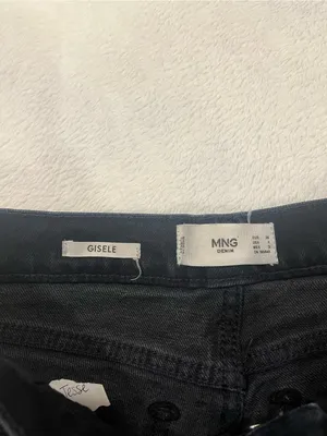 Mango MNG Denim "Gisele" Slim Straight Jeans - Size 4 thumbnail 5