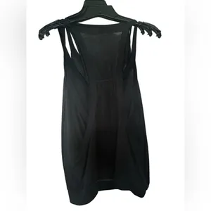 Derek Heart Black Sleeveless Cut Out Tank Top thumbnail 2