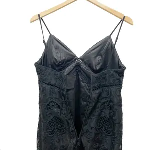 NWT Bardot Lola Lace Slip Dress Size 4 / XS Black Midi Bodycon Cocktail Party thumbnail 7