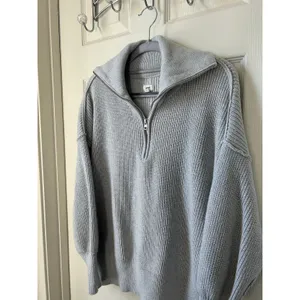 Aerie Gray Half Zip - XXS thumbnail 4
