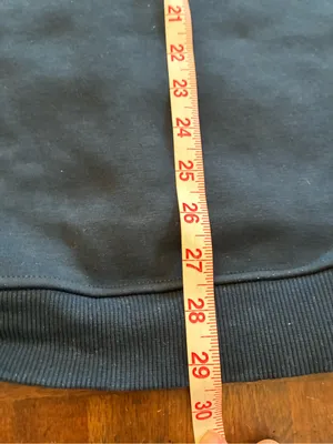 Lululemon Heavyweight Fleece Pullover Tennis Club Crewneck Sweatshirt XL Navy thumbnail 5