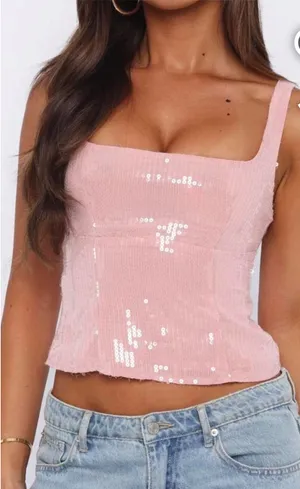 White Fox boutique top thumbnail 1