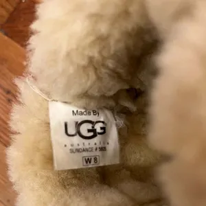 UGG Brown Suede Boots with Knit Accents thumbnail 10