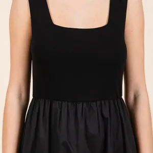 Mittoshop‎ Mix Media Square Neck Maxi Dress thumbnail 5