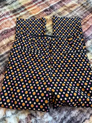 Maeve Kick Flare Trouser Pants - Geometric Print thumbnail 2