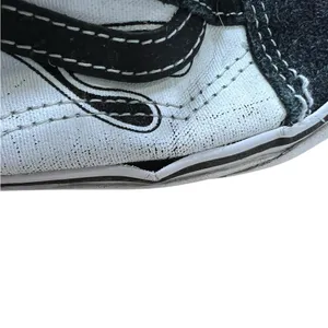 Vans Old Skool Flame Women’s sneakers in black/white - Size 8 thumbnail 8