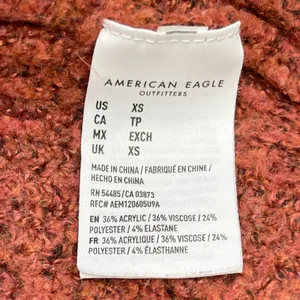 American Eagle Sweater Womens XS Marled Knit Stretch Minimal Indie Cozy‎ Fall thumbnail 7