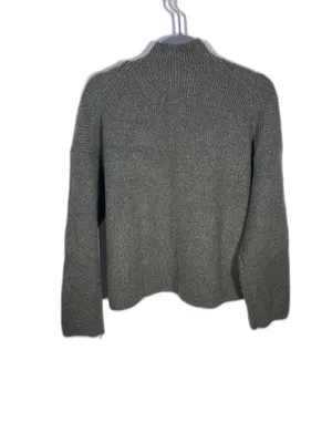 Abercrombie & Fitch Womens Green Mock Neck Sweater Medium thumbnail 4
