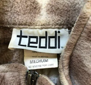 TEDDI zipper sweatshirt-sweater style jacket, Size M thumbnail 6