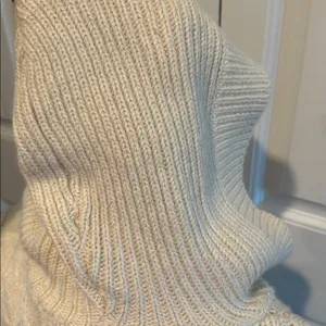 Aeropostale Large Vintage Y2K Cream Hooded‎ Ramie-Blend Knit Cardigan Sweater thumbnail 7