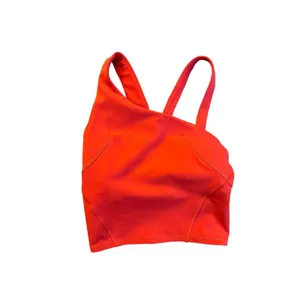 Lululemon Everlux Asymmetrical Tennis Tank Top Hot Heat 0 thumbnail 2