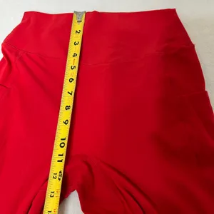 Buffbunny Red Leggings With Pockets Medium thumbnail 10