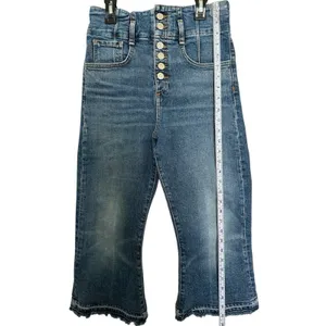 Veronica Beard Marlene Visit Corset Wide Jean, size 27 Doesn’T Have A Belt thumbnail 6