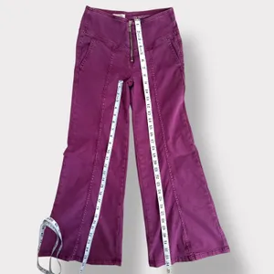 Pilcro by anthropologie high rise wide leg capri purple 25 thumbnail 3