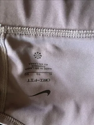 Nike Purple Dri Fit Pull Over Racerback Sports Bra Sz XL No Pads thumbnail 5