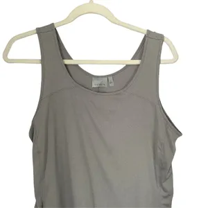 Athleta Record Breaker Tank Top Workout Gym Yoga Running Gray Size L Sleeveless thumbnail 2
