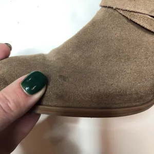 Franco‎ Sarto Gonzalez Fringe Suede Bootie Size 7 thumbnail 3