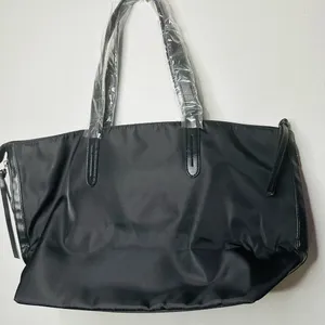 NWT BOTKIER New York Bond Black Nylon Oversized Compartment Tote Handbag thumbnail 4