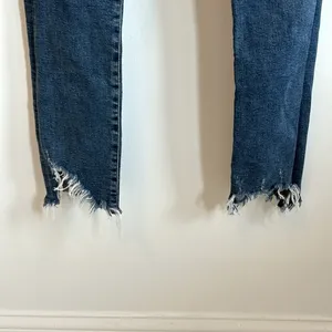 Agolde Chewed Hem Skinny Jeans thumbnail 6