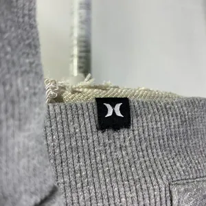 Hurley Full Zip Gray Hoodie Size Medium thumbnail 5